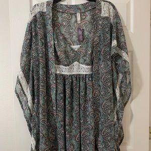 Cacique Nightgown with Matching Robe